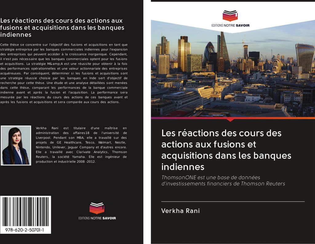 Les réactions des cours des actions aux fusions et acquisitions dans les banques indiennes