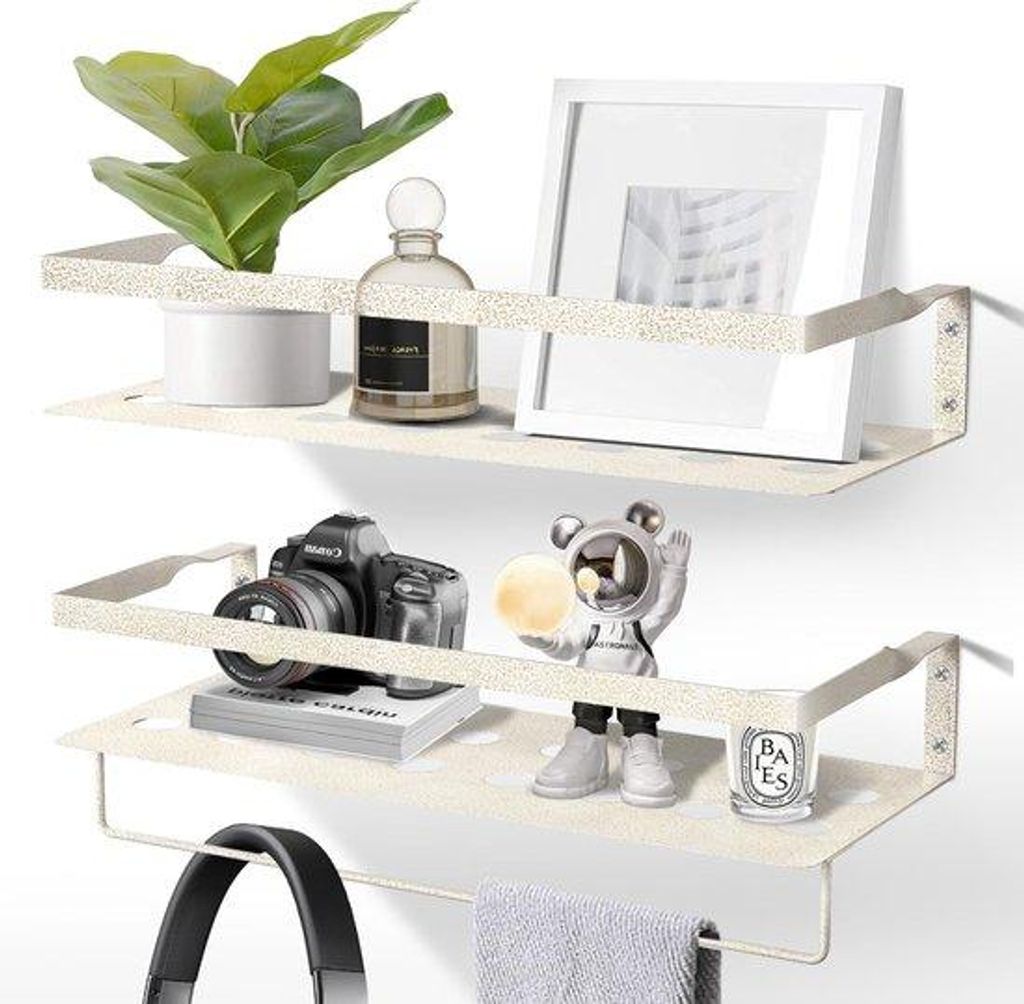 Lot de 2 panneaux muraux, 40 cm, avec porte-serviettes, Image du produit 