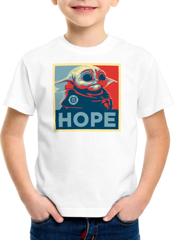A.N.T. Baby Yoda Hope Kinder T-Shirt mini mando kopfgeldjäger