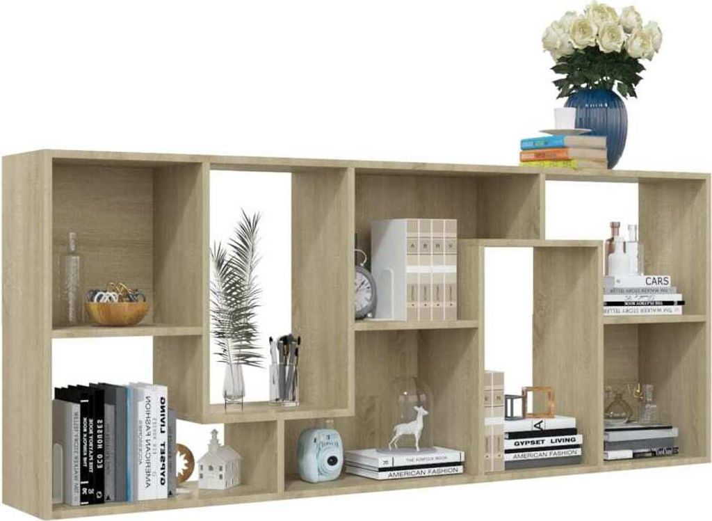 "im Sonderangebot"Bücherregal - CLORIS - Standregal - Robust und langlebig - Sonoma-Eiche 67x24x161 cm Holzwerkstoff - DEMöbel1992037