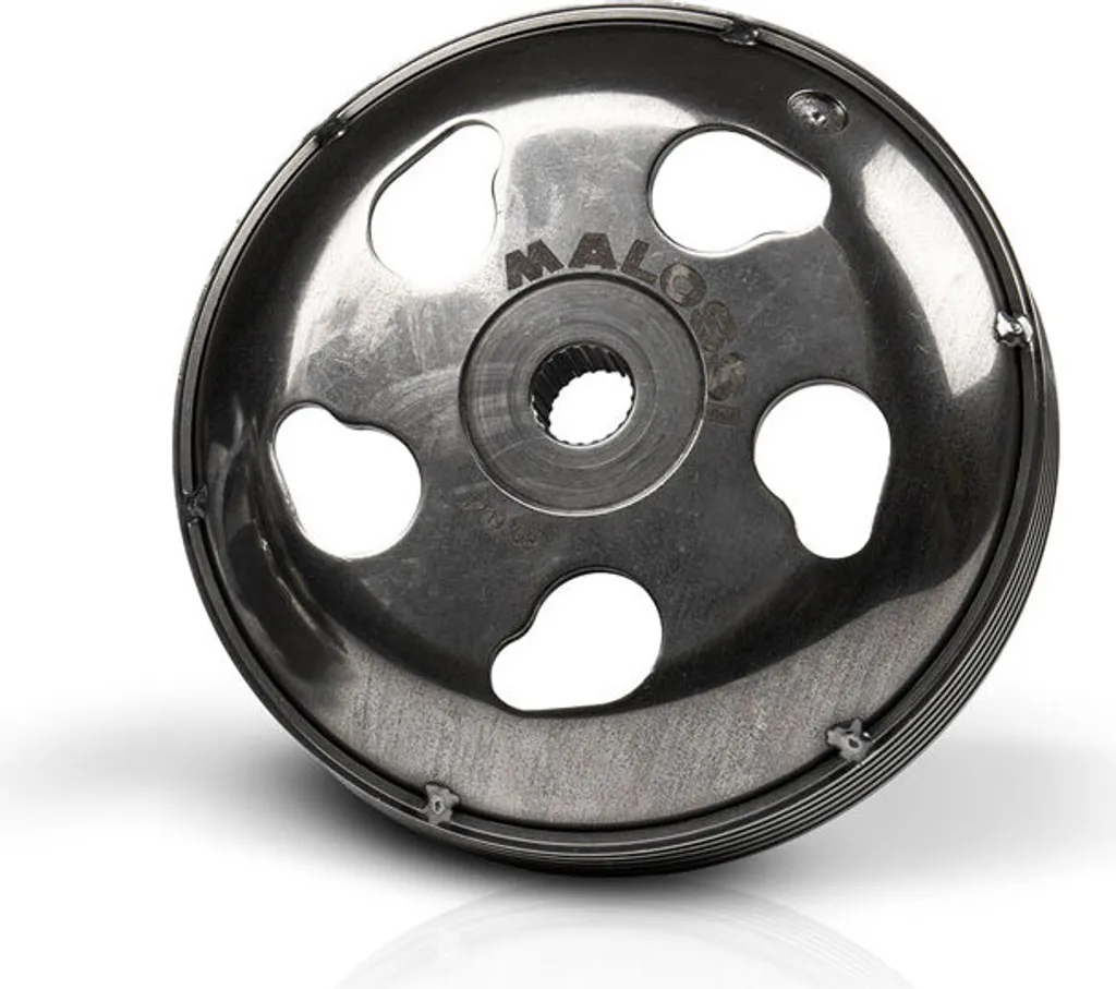 Cloche d'embrayage Malossi 134mm 993g pour supprimer les bruits de départ