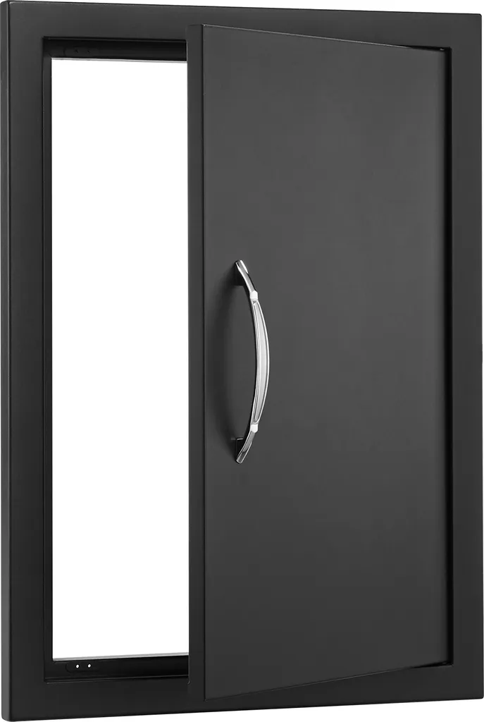 Porte d'accès SucceBuy BBQ 415x570mm encastrable en acier pour cuisine