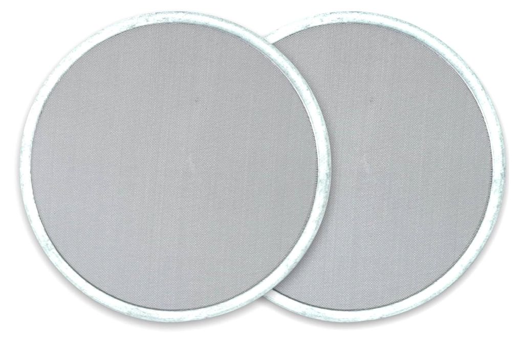 2 Edelstahl-Siebe für Duftlampen, Ø 8 cm (80 mm)