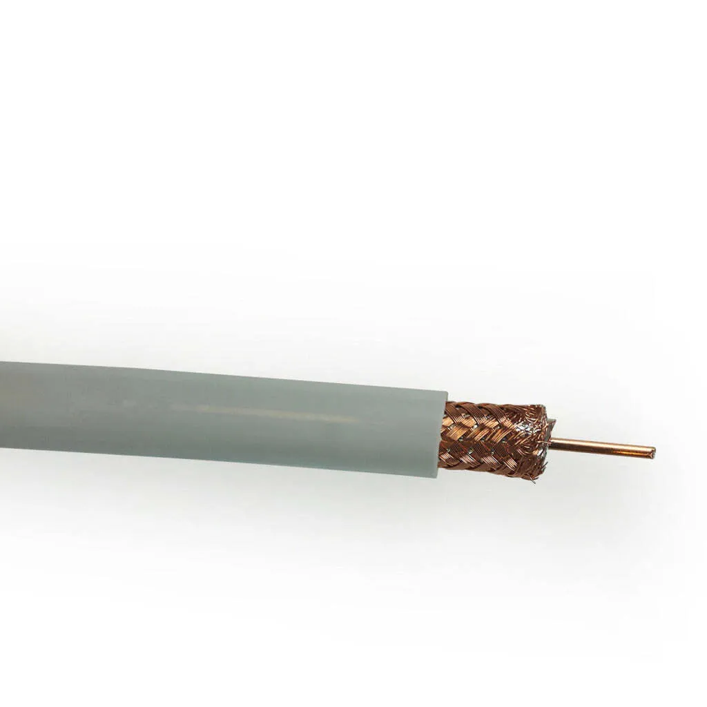Câble coaxial blanc 20 mètres Technetix pour antenne TV et décodeur - 5