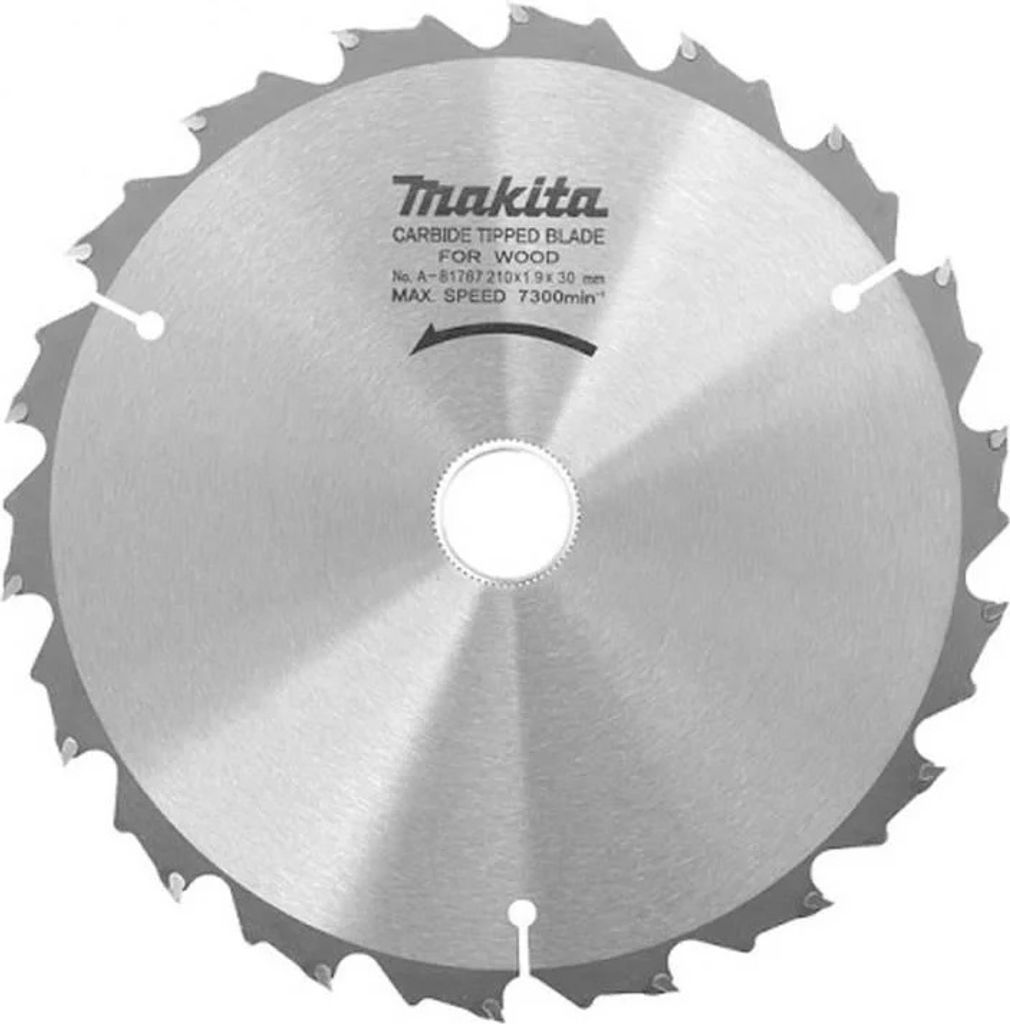Makita A-81767 Standard-Kreissägeblatt TCT 210 x 30 mm 18T Holz