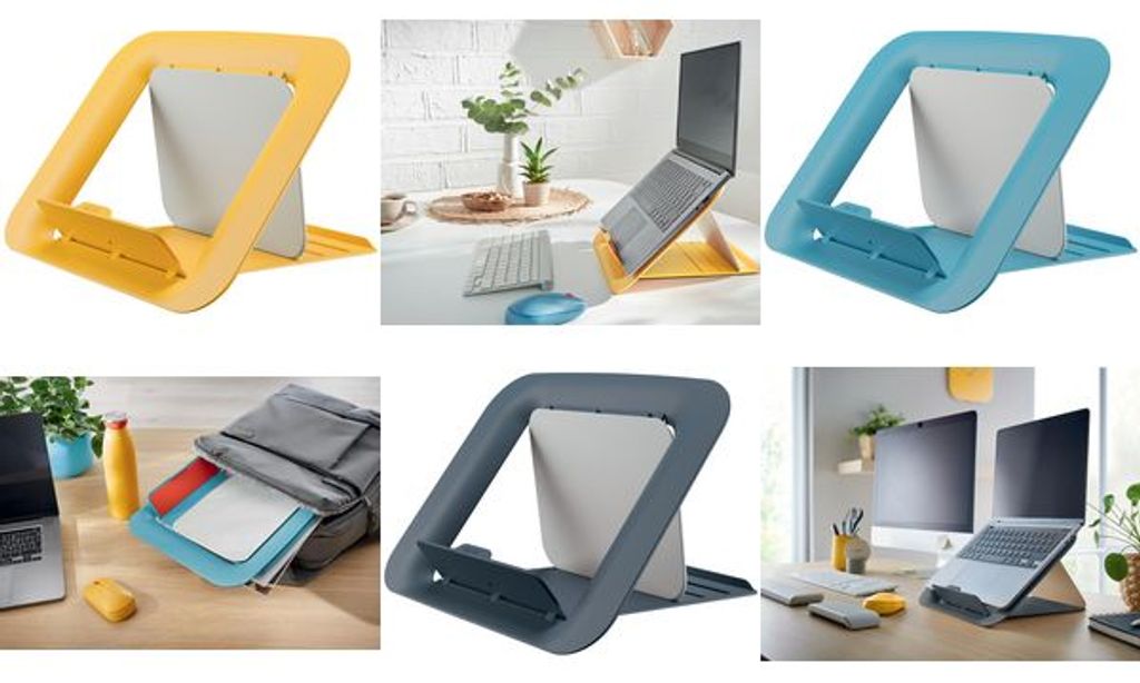 Stojan pod notebook Leitz Cosy Ergo kľudný modrý