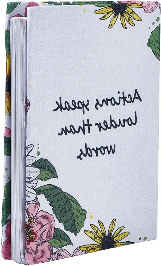 Protège-livre souple en tissu lavable - Réversible et motif élégant