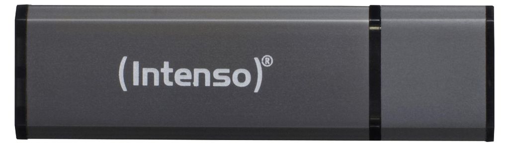 Intenso Alu Line, 4 GB, USB Typ-A, 2.0, 28 MB/s, Čiapky, Obrázok produktu 