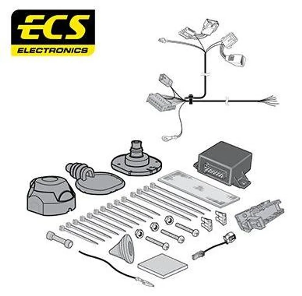 Faisceau spécifique ECS VL-001-BQ 7 broches pour Volvo V70 II (285)
