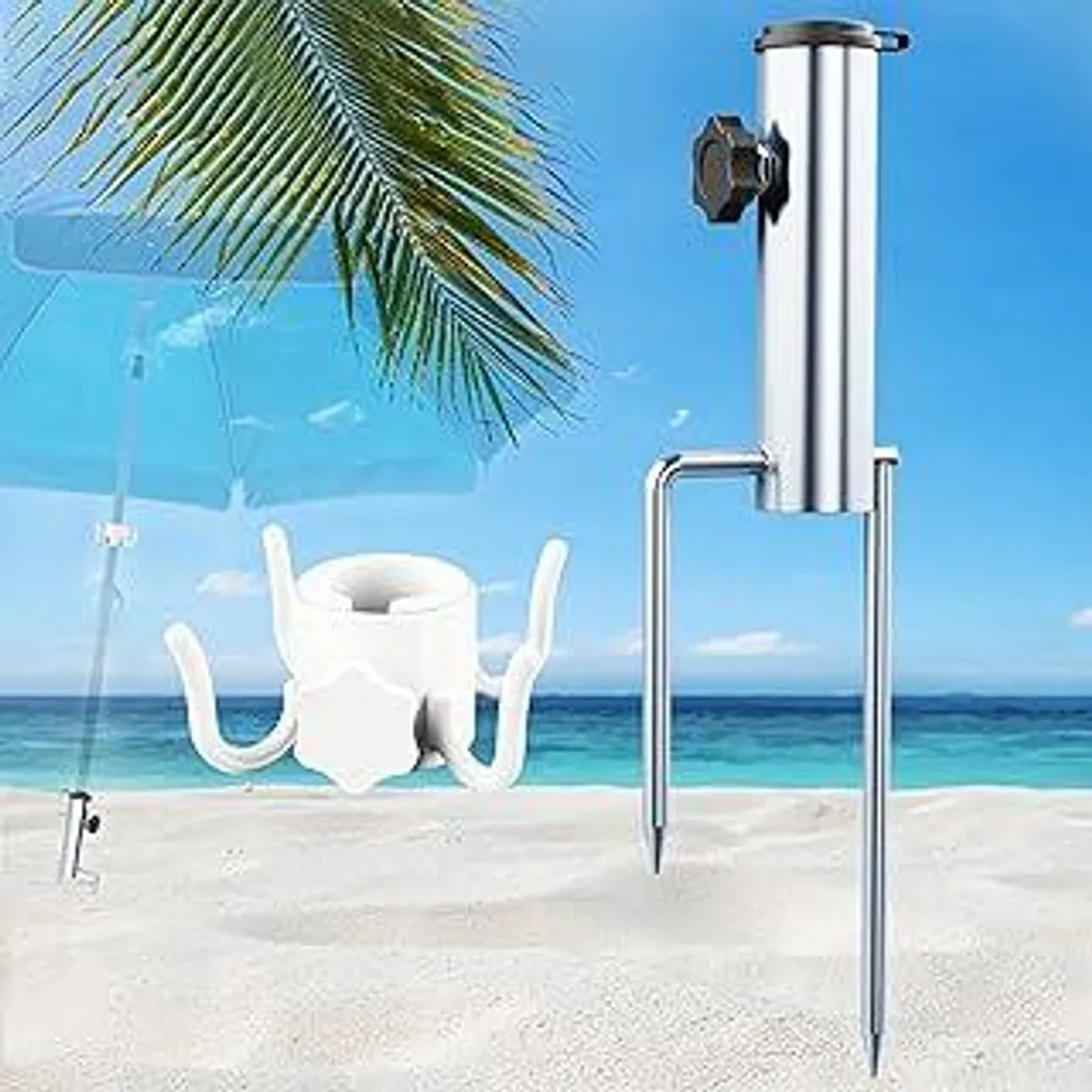 Boccola da Terra per Ombrellone in Metallo - Design e Resistenza