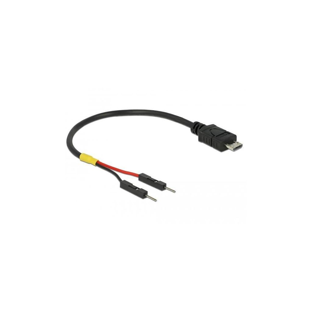 DELOCK Stromkabel USB Micro-B auf 2x Pfostenstecker 10cm