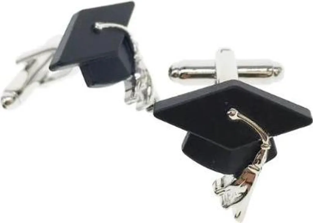 Boutons de manchette Graduation pour cérémonie de remise des diplômes