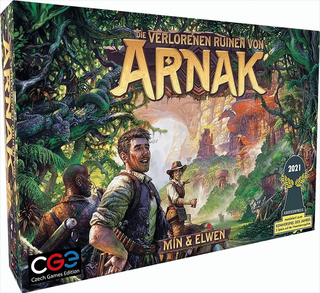 Asmodee Lost Ruins of Arnak, Brettspiel, 12 Jahr(e), 30 Produktbild 