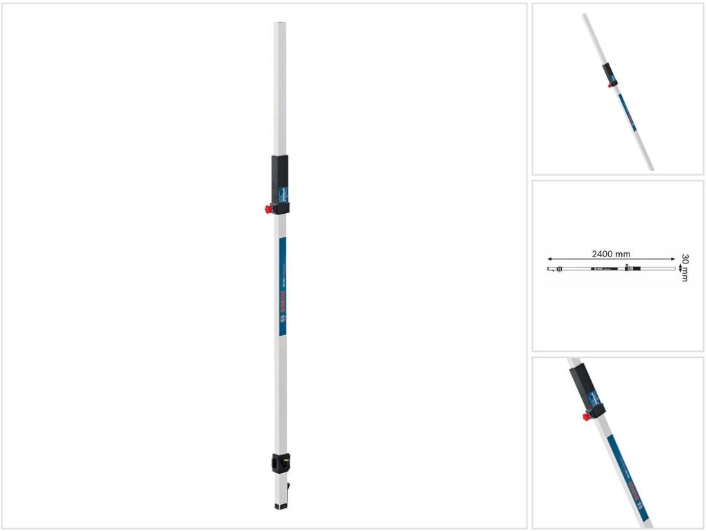 Bosch 0 601 094 100, Poziomujący pręt, Niebieski, Biały, Zdjęcie produktu 