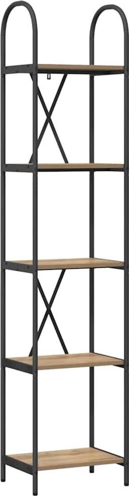 Bücherregal Artisan-Eiche 40 x 30 x 183 cm Holzwerkstoff