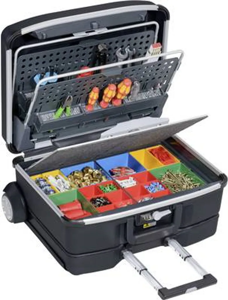 Valise de Transport à Roulettes ProServe R270-400 457830 Polyvalente