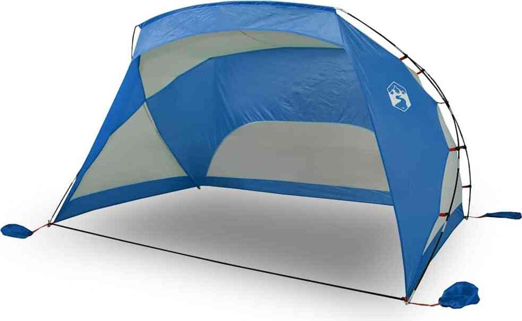 vidaXL Strandzelt Azurblau 274x178x170/148 cm 185T Produktbild 
