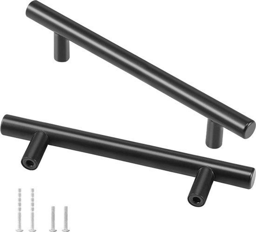 Edelstahl-Griff 128mm Mittelabstand 12-32mm Küchen Griff