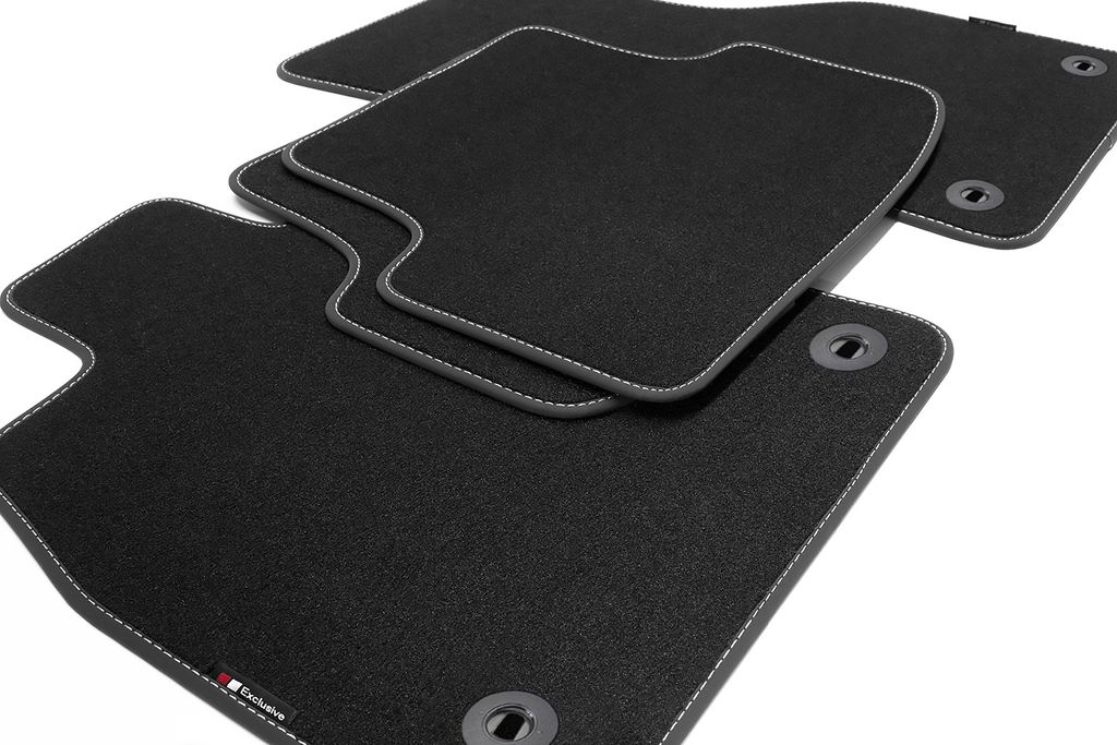 Exclusive-line Design Fußmatten passend für Toyota Auris 1 I Bj. 2006-2012
