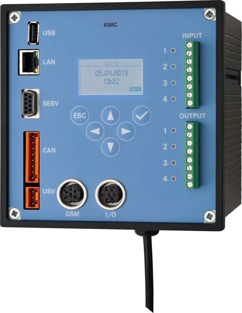 KWC AR ECC2 Funktionscontroller, A3000open, mit GLT-Protokoll, 230 VAC-24 VDC