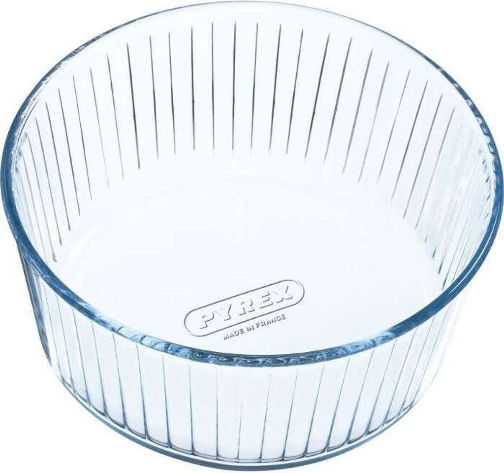 21 cm große Souffléform aus Borosilikatglas Produktbild 