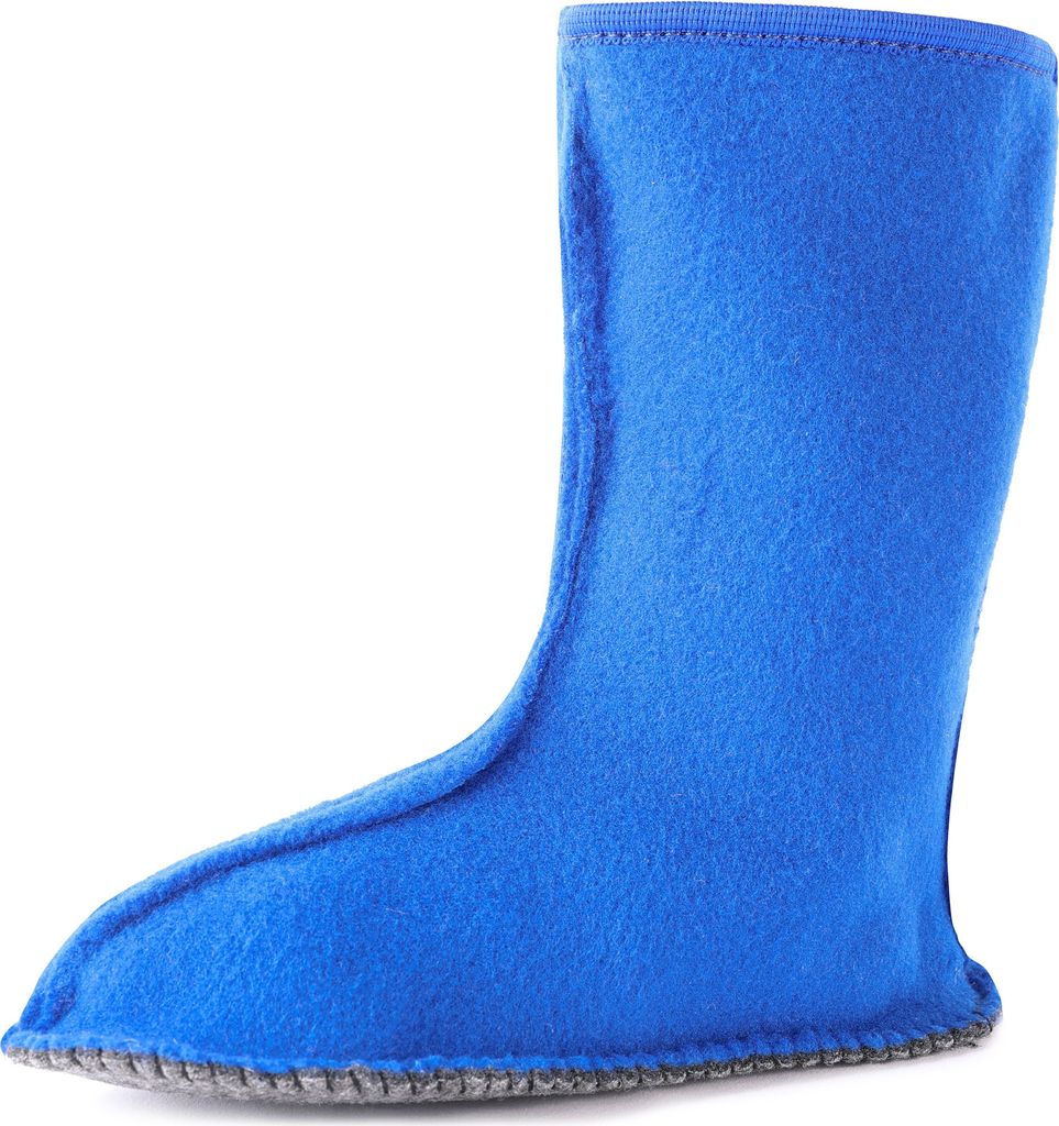 Ladeheid Kinder Mädchen Jungen Wärmende Stiefelsocken Innenschuh für Gummistiefel LA-CA-10 LA-CA-11 (Kobalt, 28/29 EU)