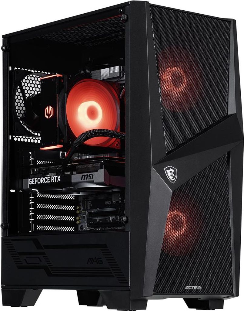 Actina 5901443421559 PC AMD Ryzen 7 8700F 32 GB DDR5-SDRAM 1 TB SSD NVIDIA GeForce RTX 5070 Midi Tower Schwarz