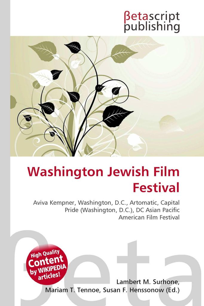 Washington Jewish Film Festival