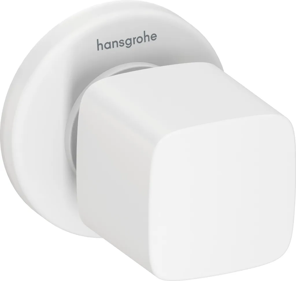 Hansgrohe Metris 31677700 Rubinetto d'Arresto Incasso Bianco Opaco