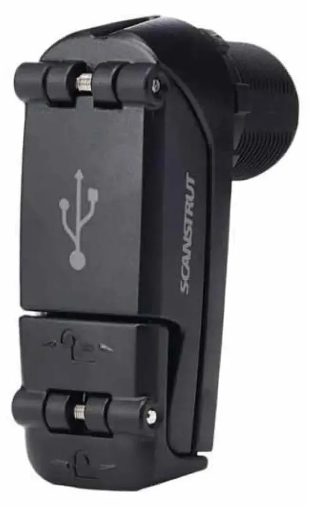 Connecteur USB-C Argent Scanstrut Rokk Charge Pro - Charge Très Rapide