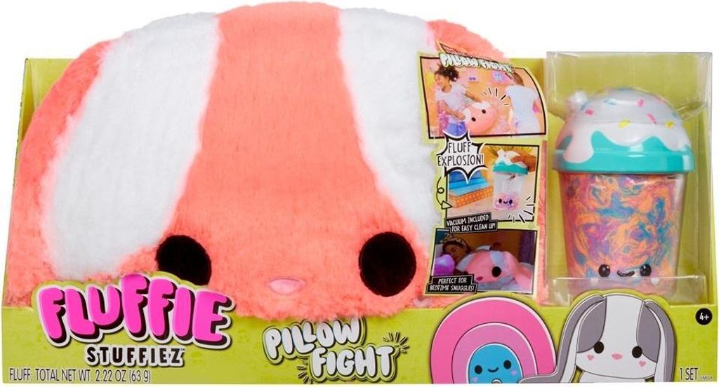 MGA Entertainment Fluffie Stuffiez Pillow Fight- Bunny, Produktbild 