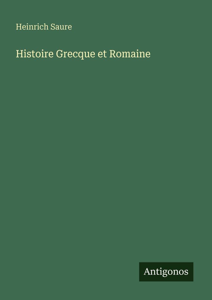 Griechische und römische Geschichte