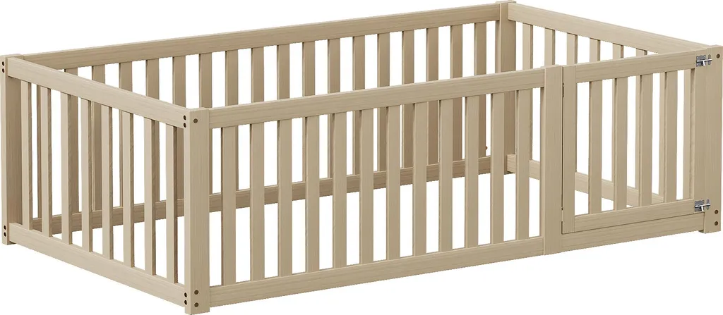 Lit enfant sécurisé 90x200 cm : évitez les chutes avec ce lit sol