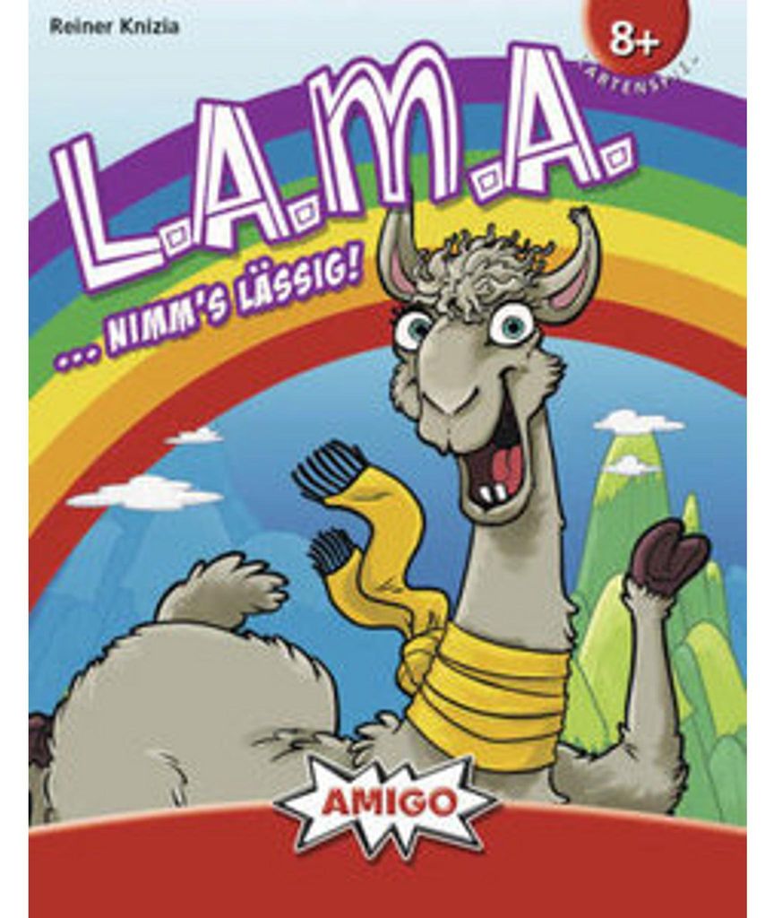 Amigo LAMA, Kartenspiel, Matching, 8 Jahr(e), Familienspiel Produktbild 
