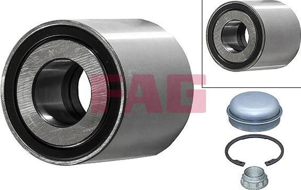 Réparer le Roulement de Roue Mercedes Classe A avec Kit FAG 713 6681 80