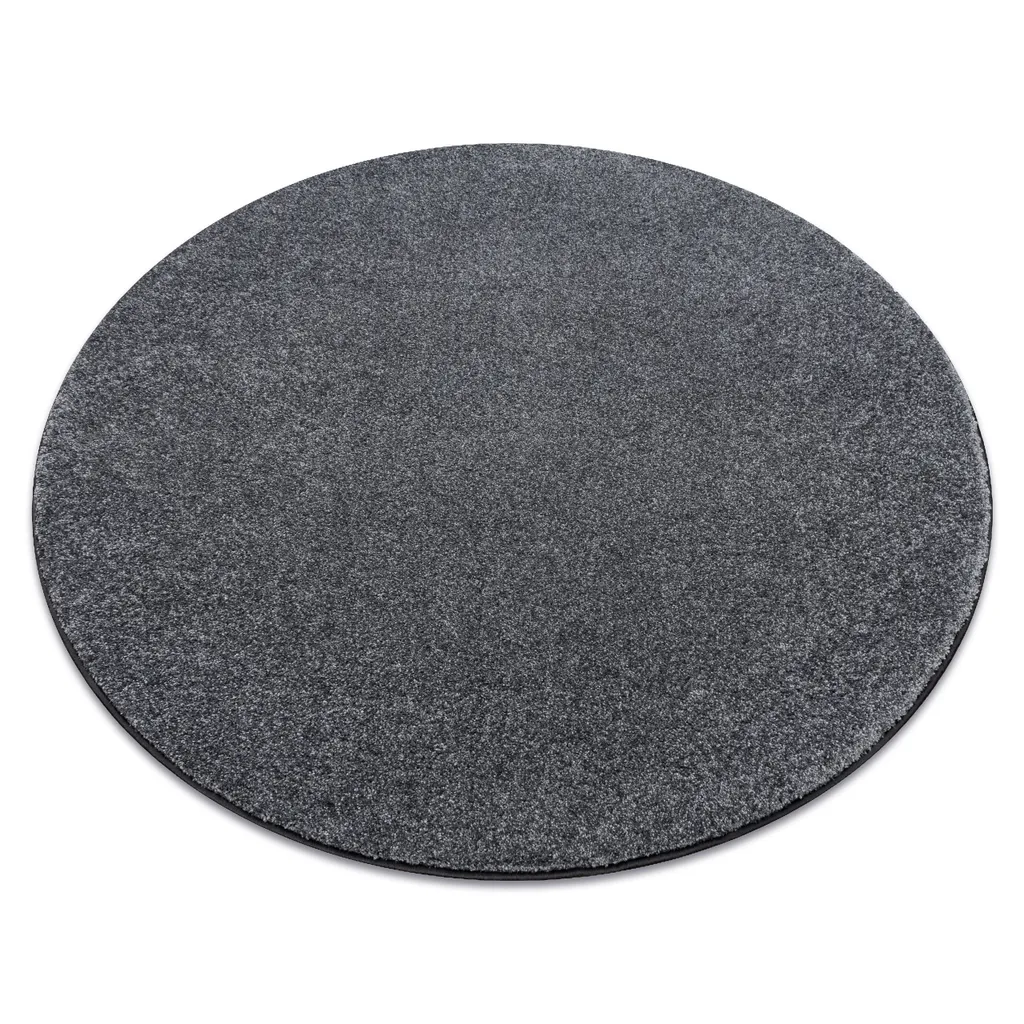 Tapis gris rond 100 cm San Miguel - Solution déco pour petits espaces