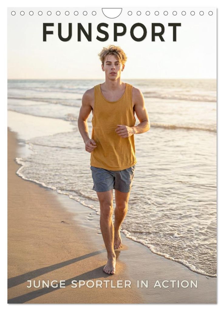 Funsport - Junge Sportler in Action (Wandkalender 2027 DIN A4 hoch), CALVENDO Monatskalender