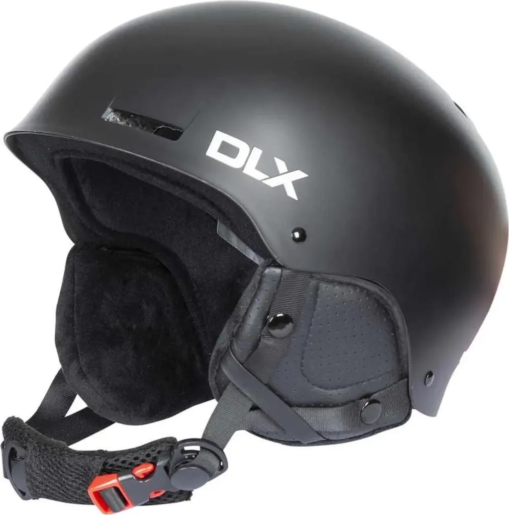 Casque de Ski Trespass Russo Noir L - Confortable et Ajustable sans Buée
