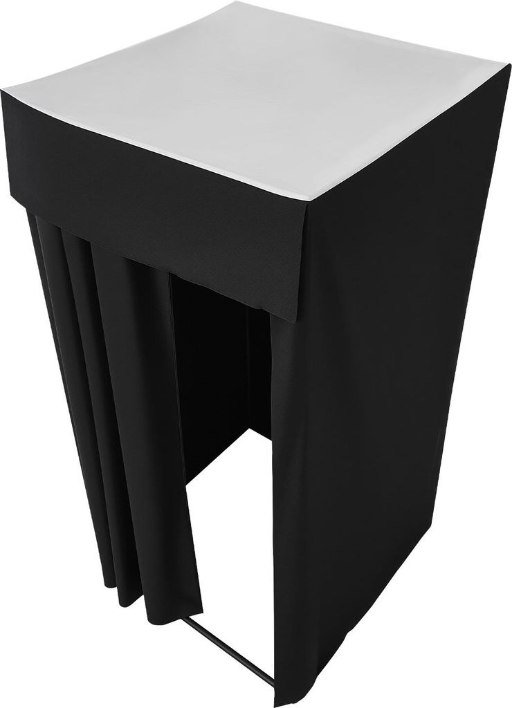 SucceBuy Schermo privacy per spogliatoio portatile nero Immagine del prodotto 