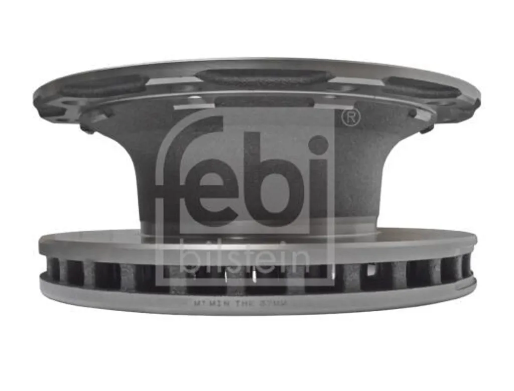 Paire de Disques de Frein 377mm Febi 29153 pour Freinage Haute Performance