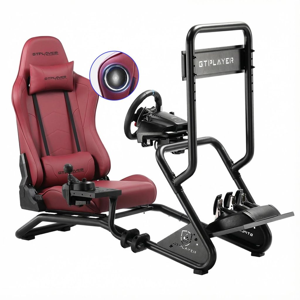GTPLAYER Simulator Cockpit, support pour volant de Image du produit 