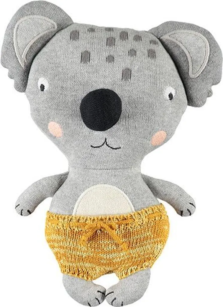 Peluches OYOY MINI Grises : Doudou Design en Coton pour Bébé