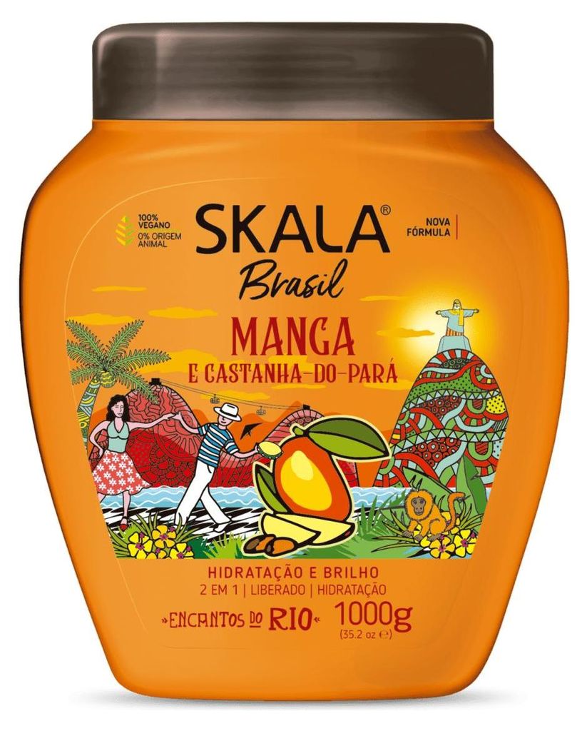 Skala Crème Conditioner Mango en Braziliaanse Noten, 1000g Productafbeelding 