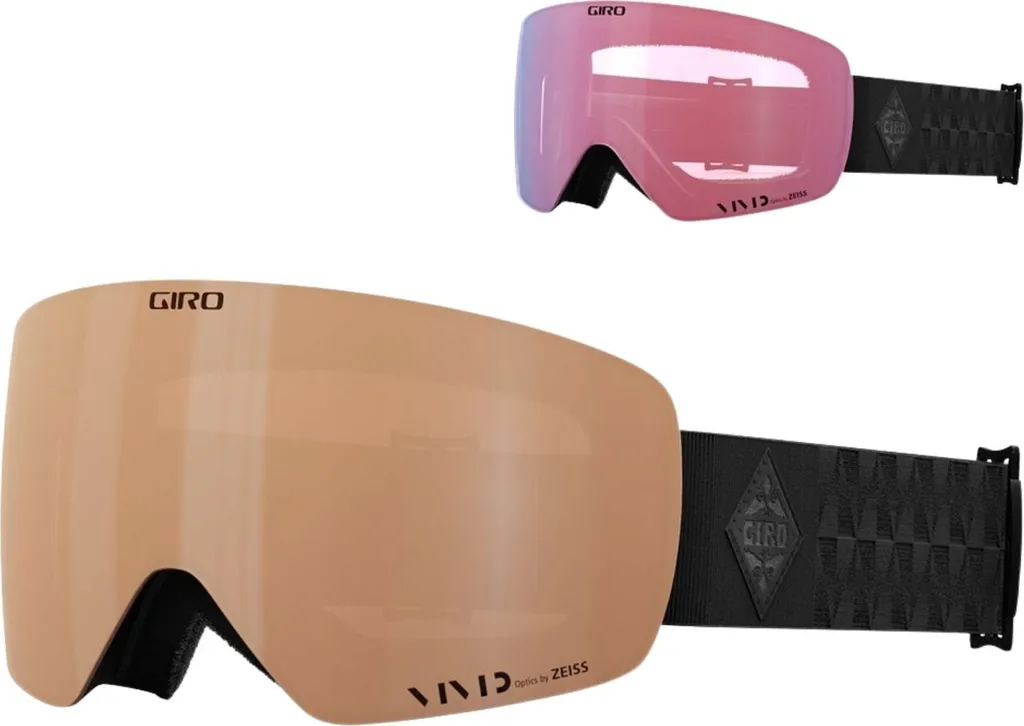 Masque de ski Giro Contour RS tout temps avec double écran S1 et S2
