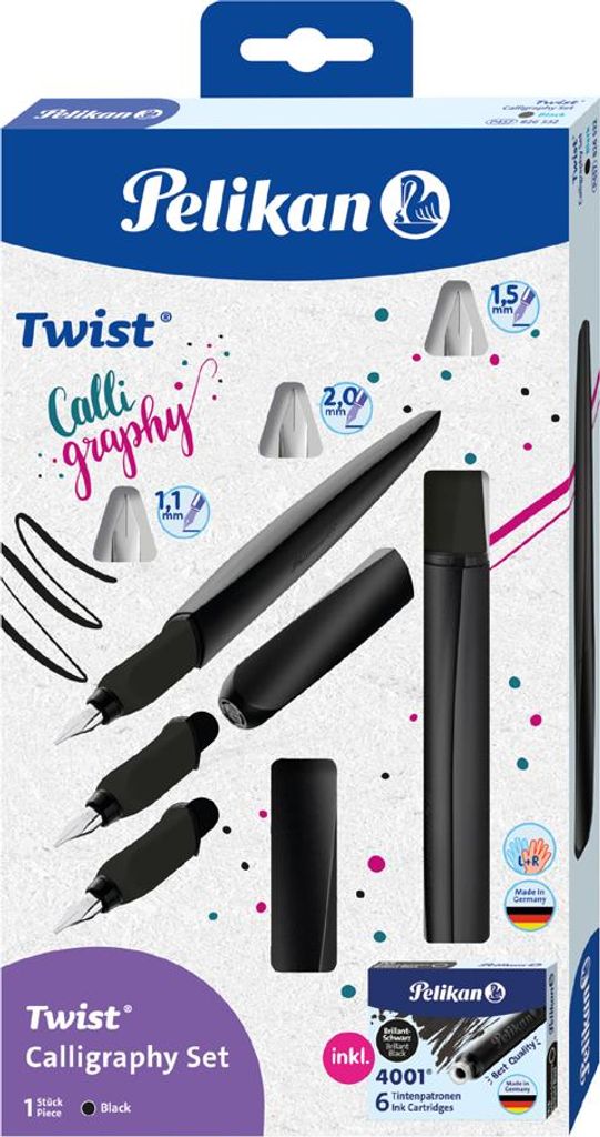 Pióro wieczne do kaligrafii Pelikan Twist Calligraphy Set Zdjęcie produktu 