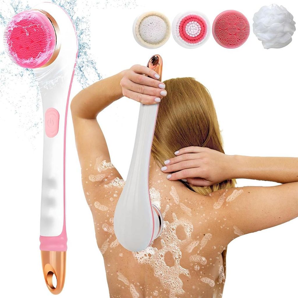 Brosse de bain électrique Brosse de dos Brosse de massage Image du produit 