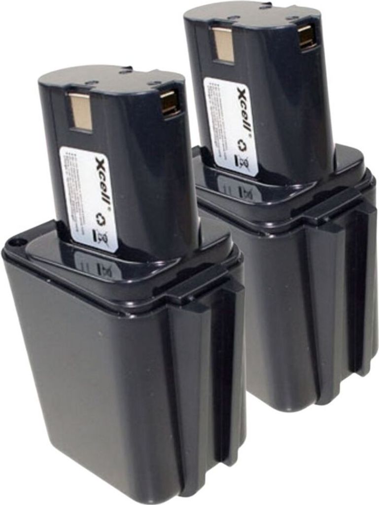 2x XCell Werkzeugakku für Bosch Ni-MH 9,6V 3000mAh Produktbild 