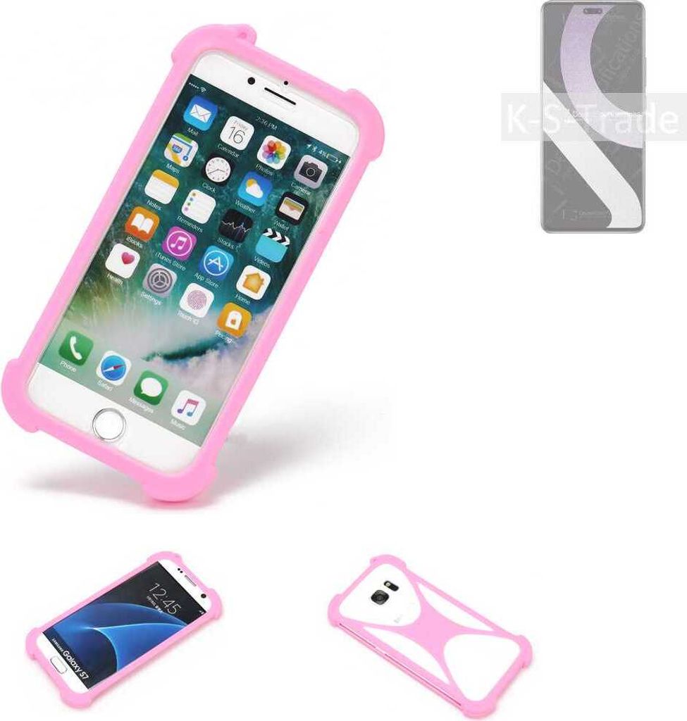 K-S-Trade Handy Hülle kompatibel mit Xiaomi Civi 2 Schutz Hülle Bumper Silikon Schutz Hülle Cover Case Silikoncase Silikonbumper TPU Softcase