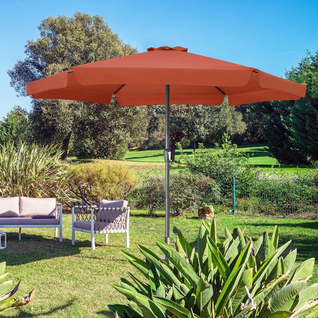 Kingsleeve® Sonnenschirm UV Schutz 80+ mit Schutzhülle 330 Produktbild 