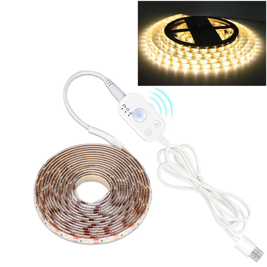 LED-Streifen LightStrip Schlafzimmer flexibel 1M / 2M / 3M LED Strip LED Band LED Leiste LED Lichtleiste Küche wasserdichtes Nachtlicht für Kleiderschrank 